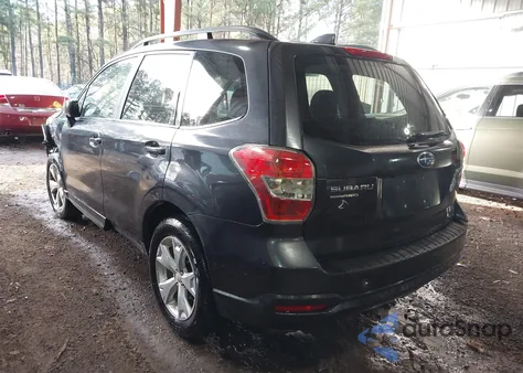 2016 Subaru Forester 2.5I Premium из США, поврежденный, VIN JF2SJADC4GH413620
